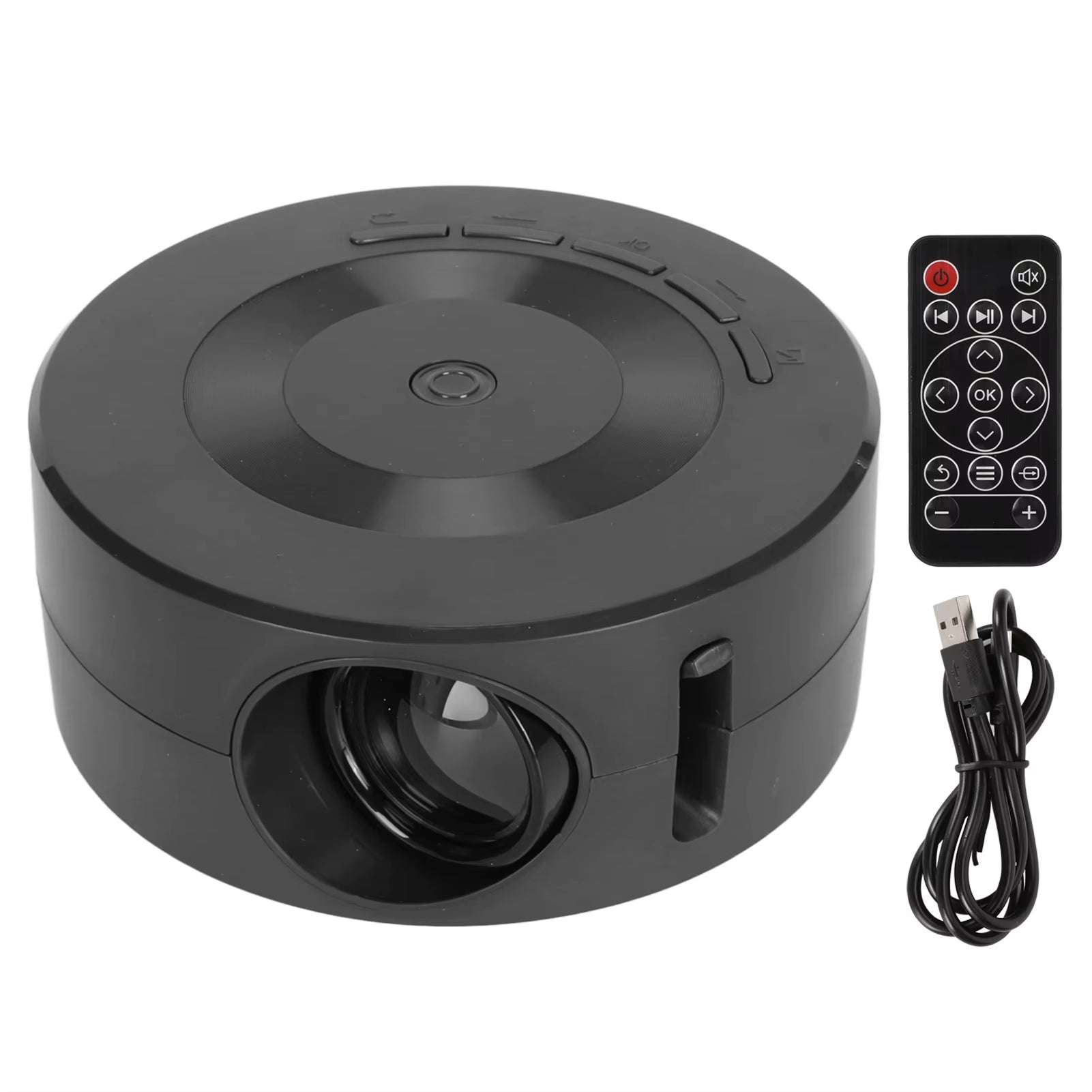 Glowview™ Mini LED Projector – Big Screen Magic in the Palm of Your Hand